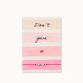 Armband Karte "Don't give a F***"