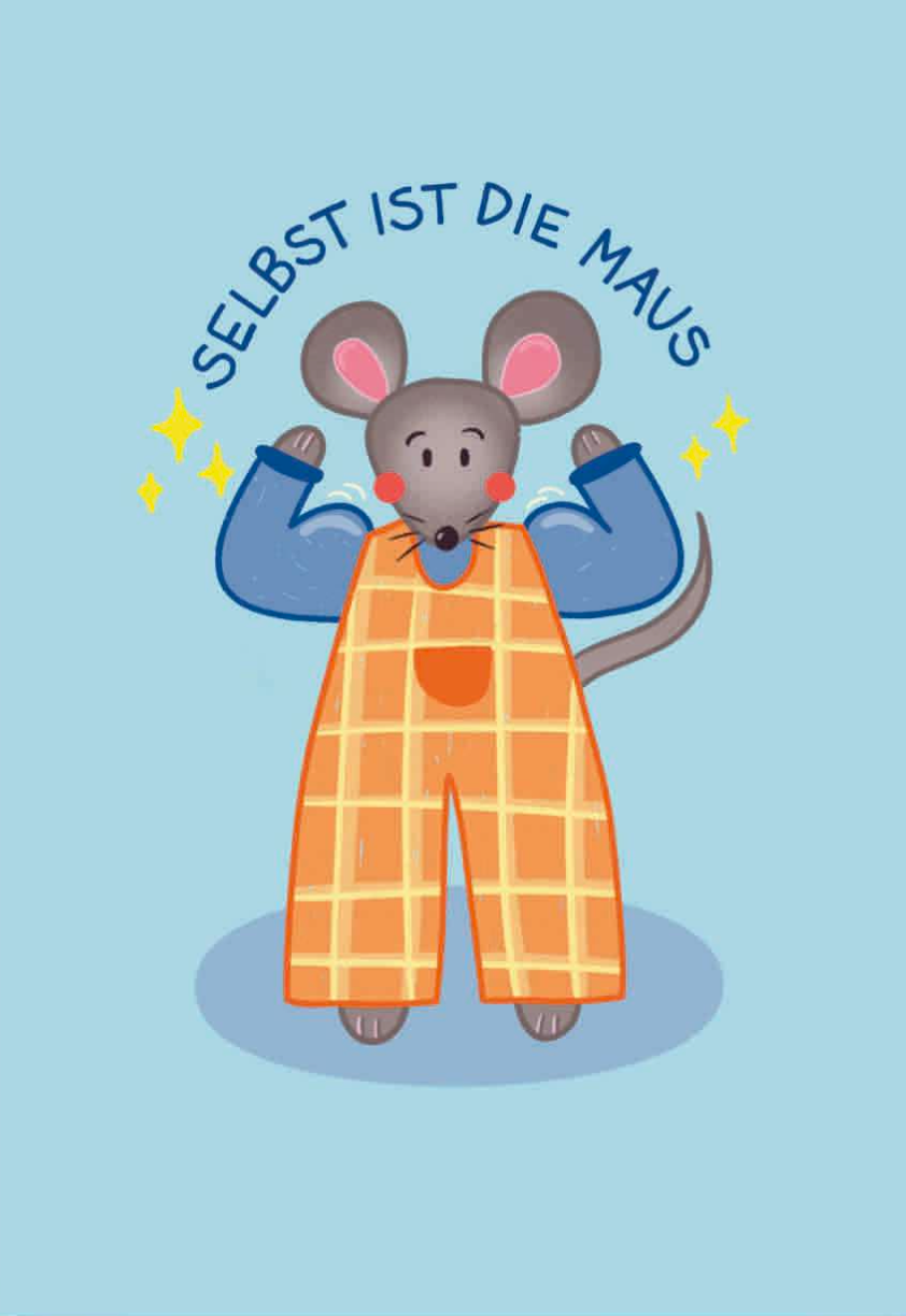 boob.Studio - Maxi Karte: Selbst ist die Maus