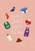 boob.Studio - Maxi Karte: Shit Got Real