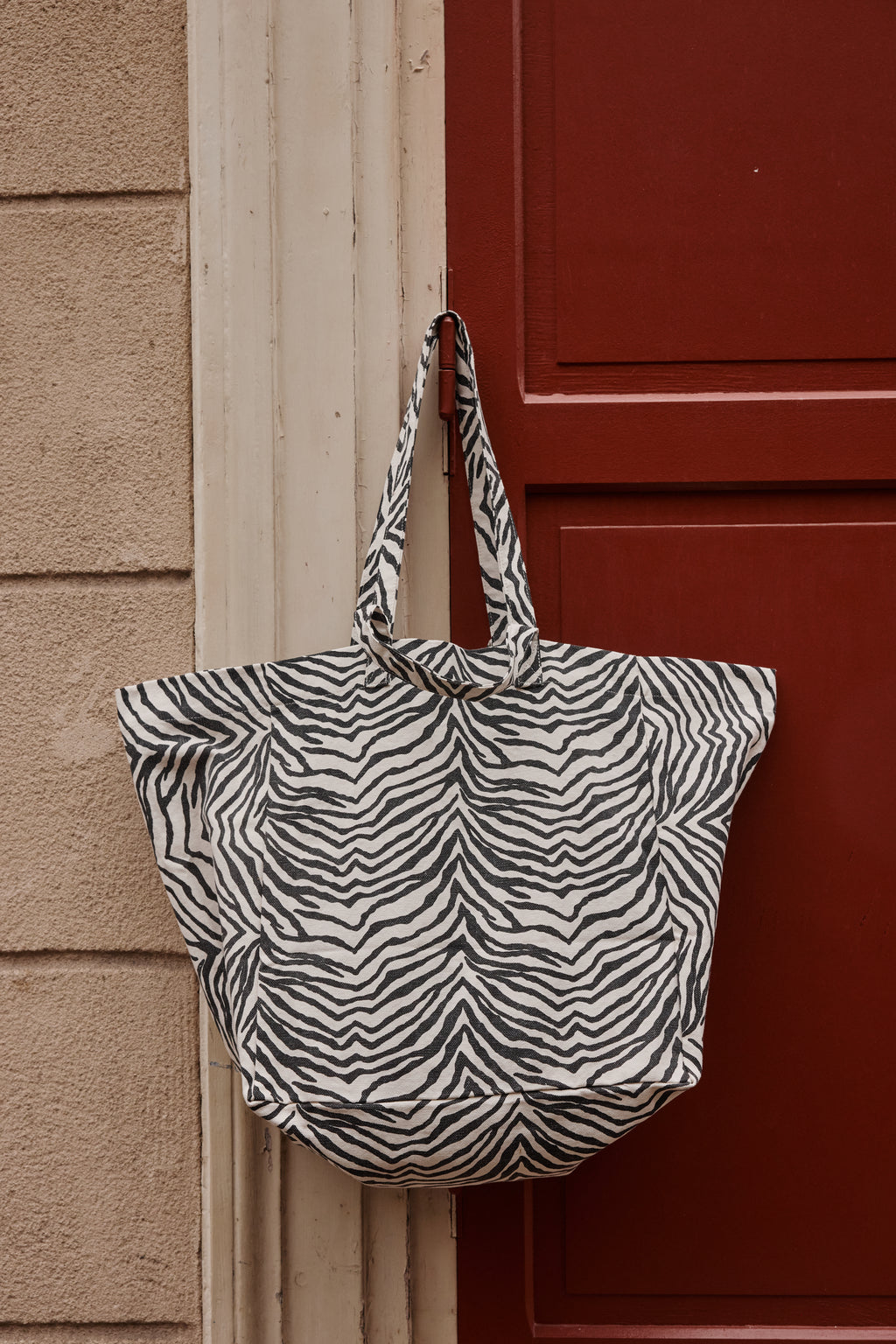 Tote Bag Large- Zebra