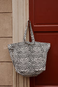 Tote Bag Large- Zebra