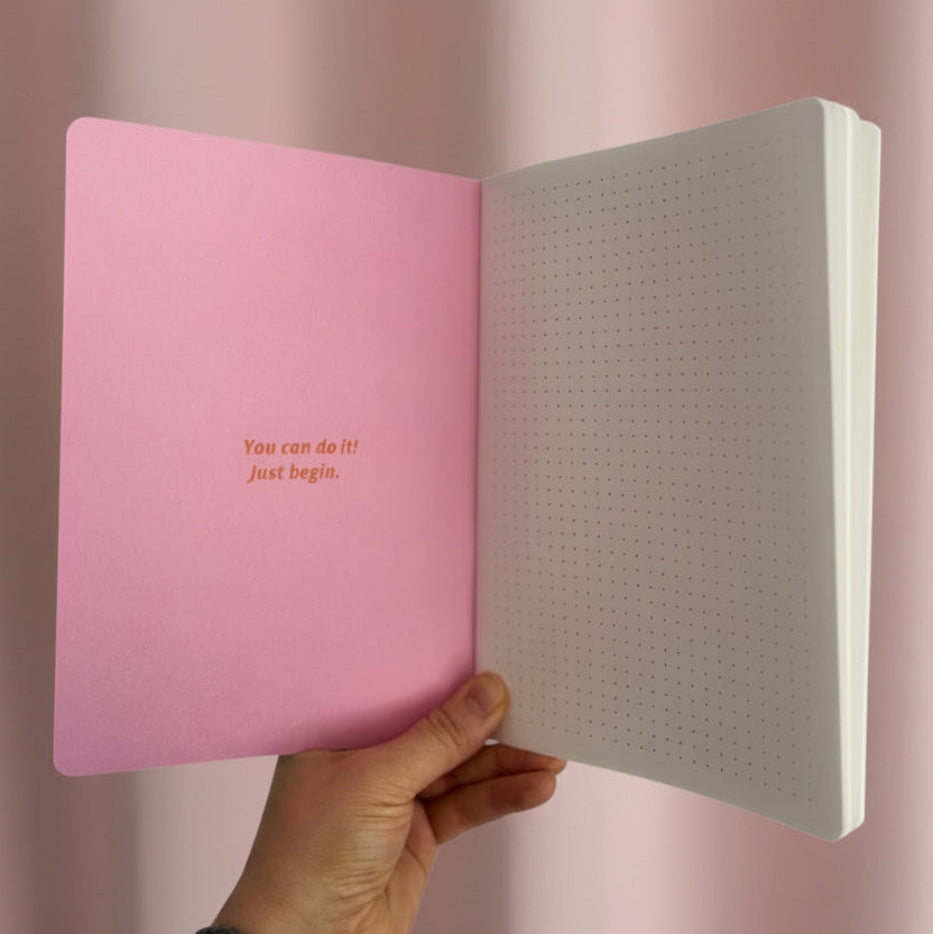 Notizbuch A5 "The Time Is Now"
