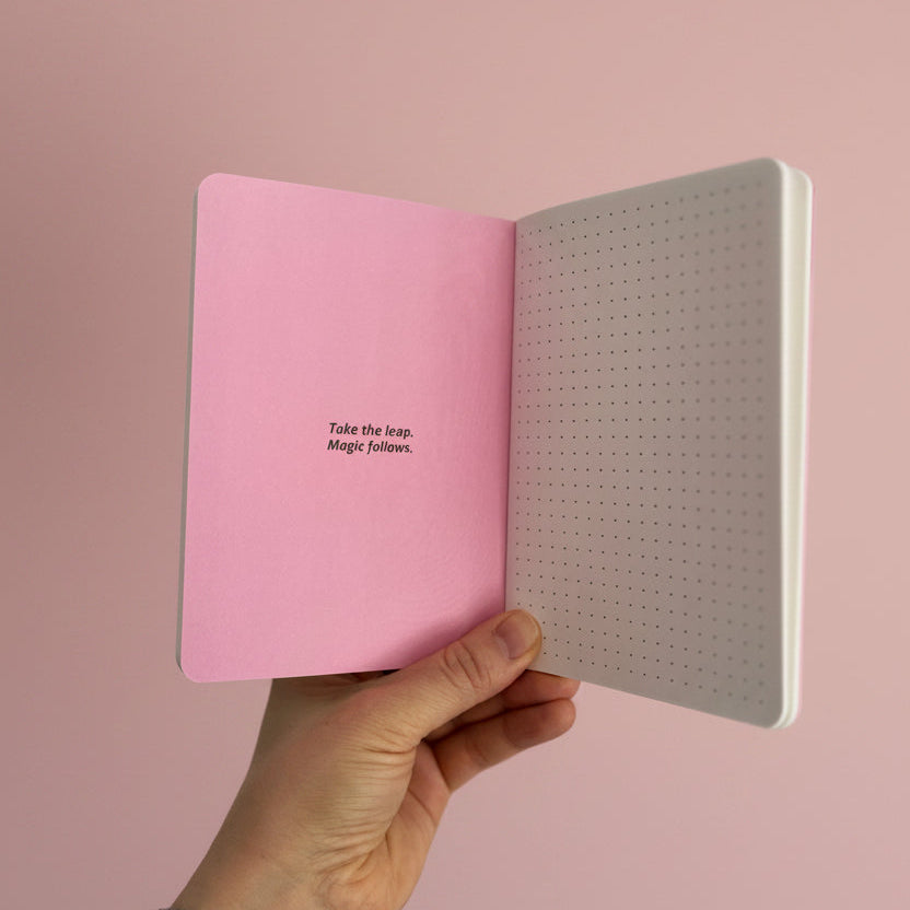 Notizbuch A6 "No Risk No Magic"