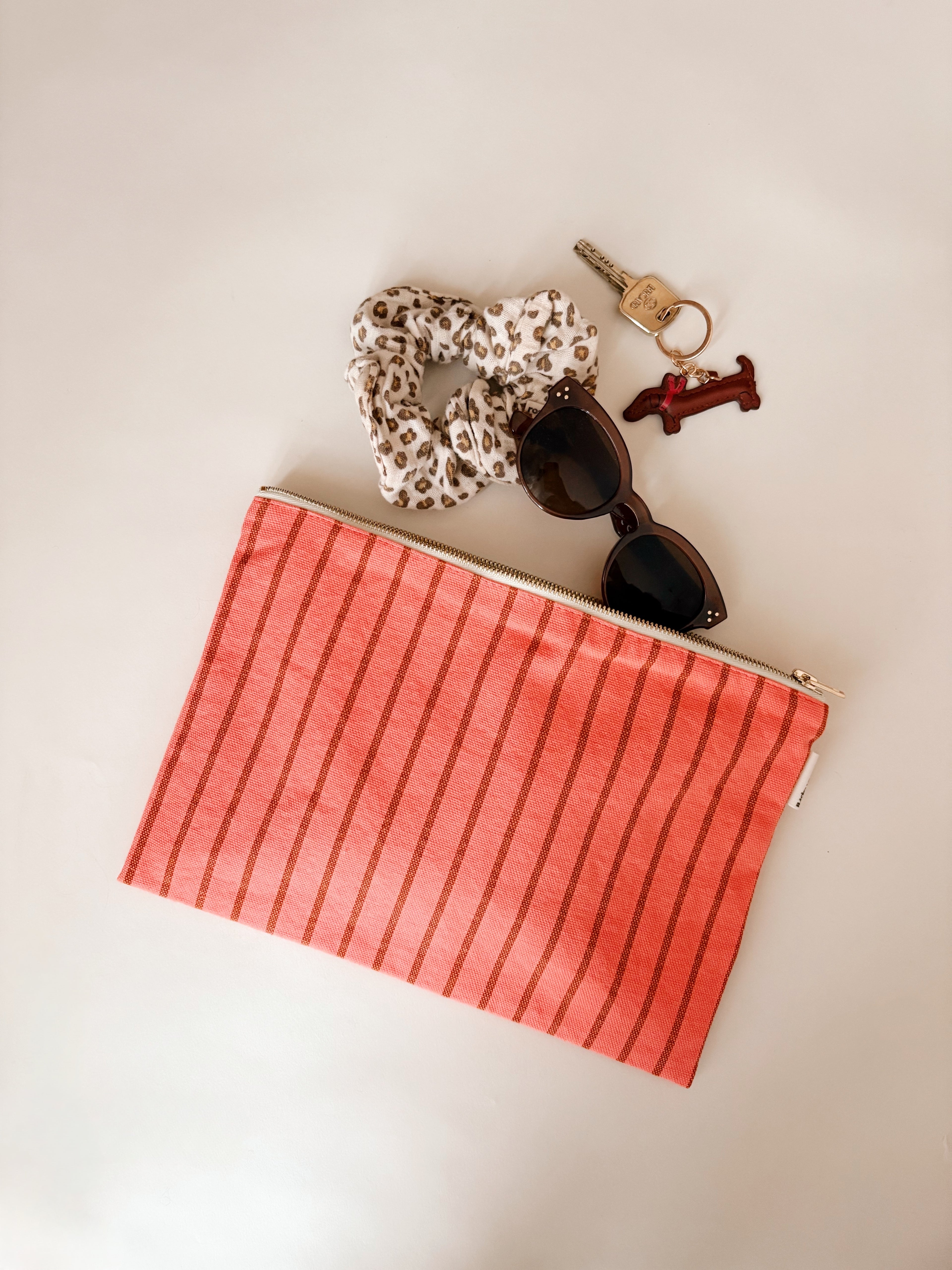 Tasche - Strawberry Pecan Streifen