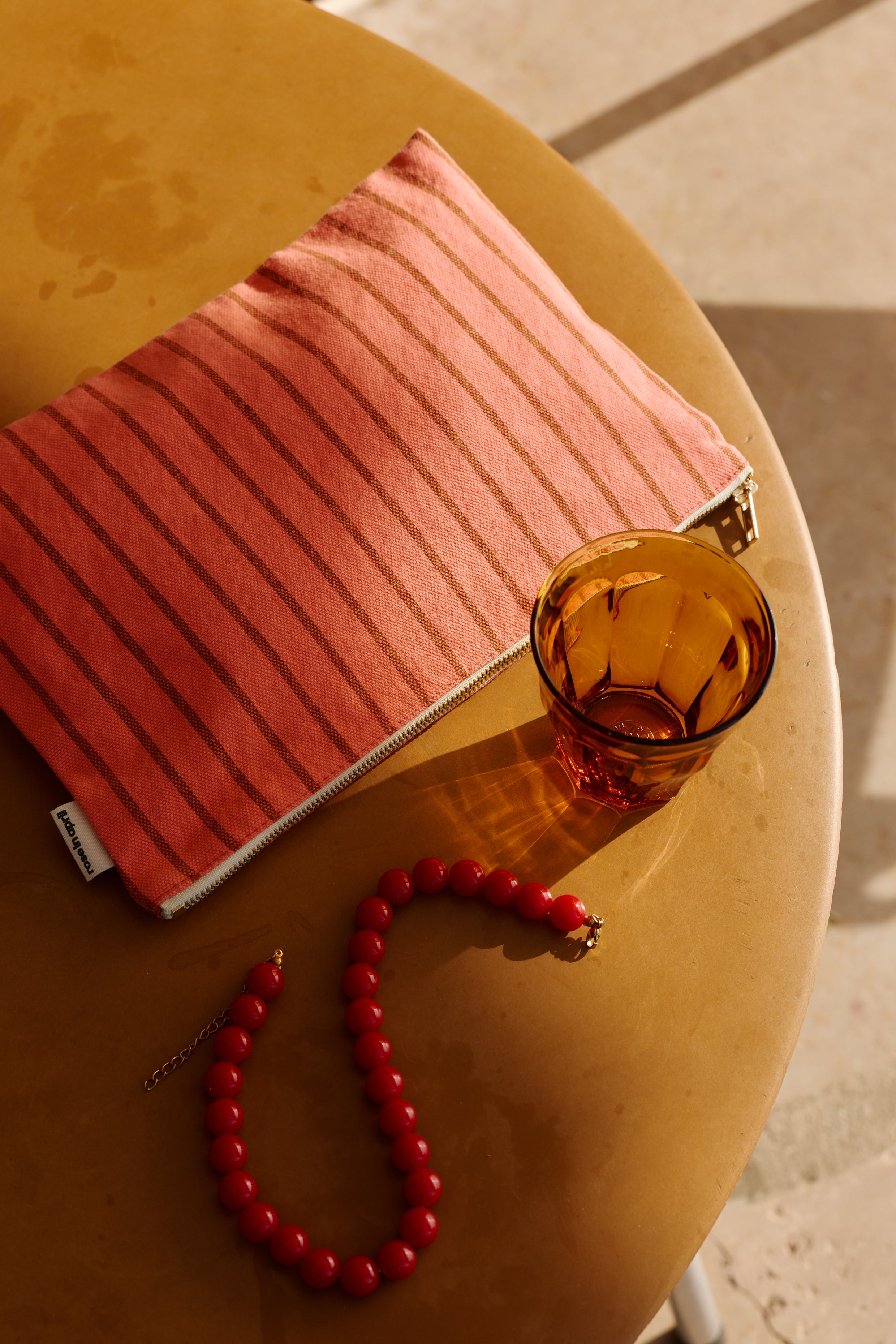 Tasche - Strawberry Pecan Streifen