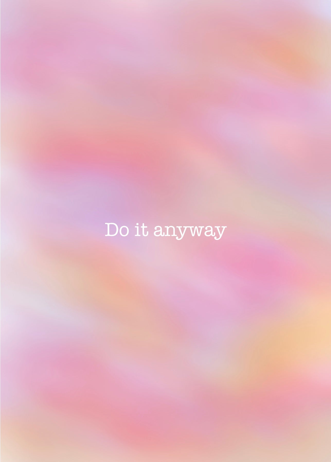 Karte - Do it anyway