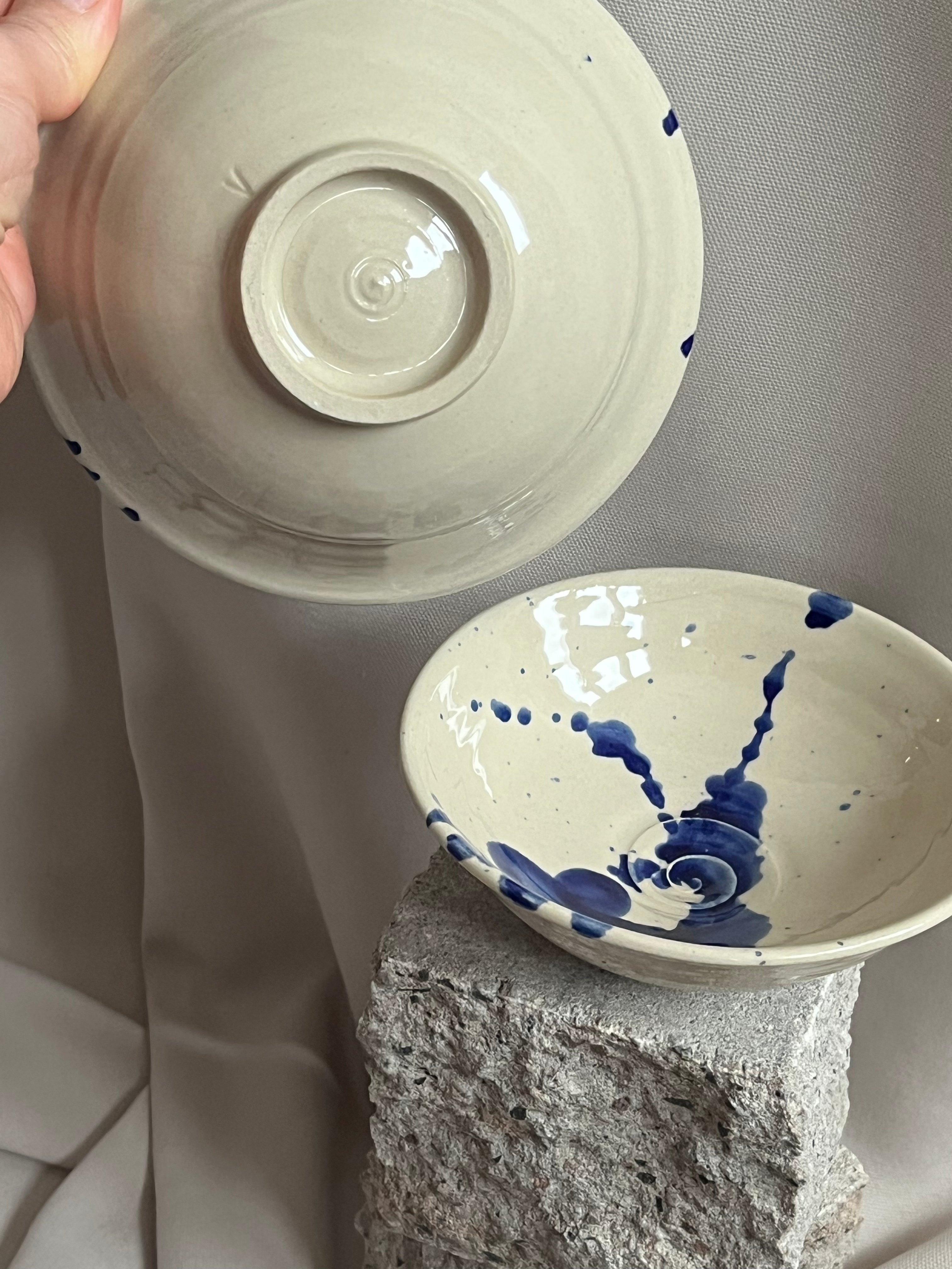 project.void._ - Splash of Cobalt Schalen Set small