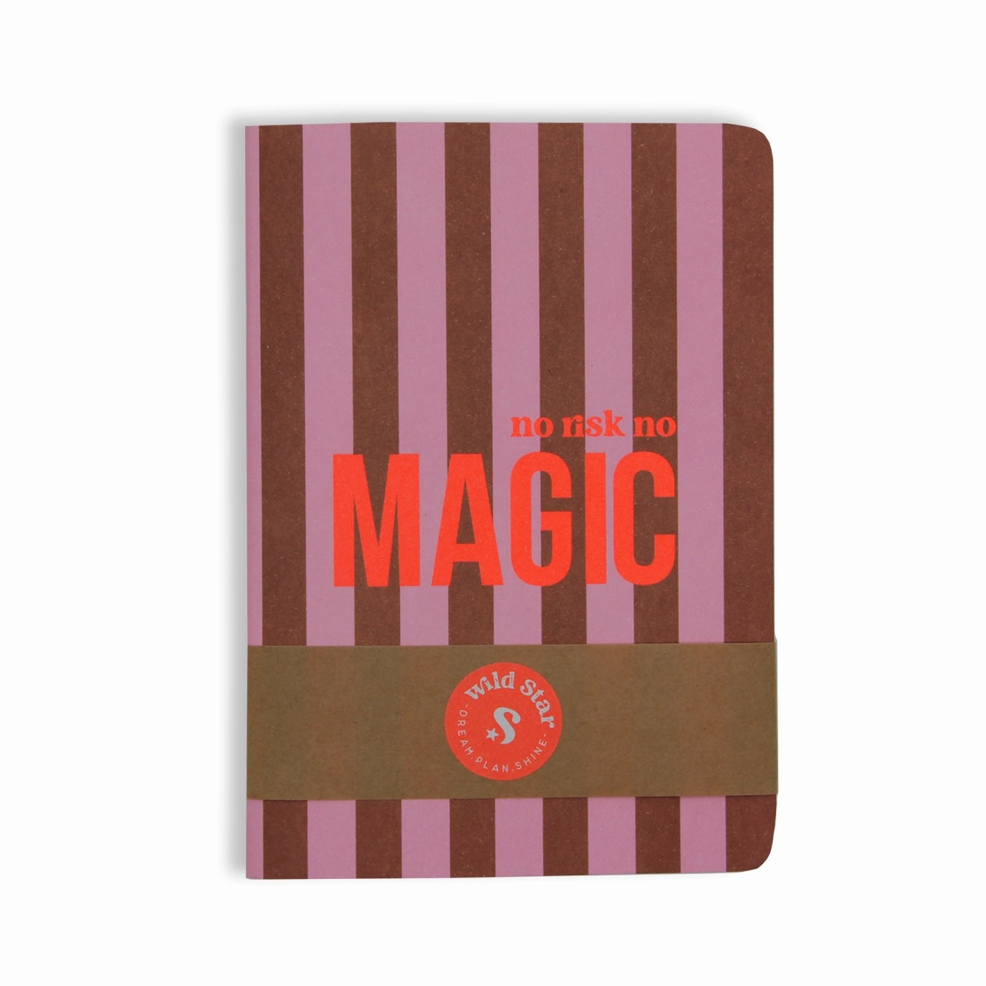 Notizbuch A6 "No Risk No Magic"