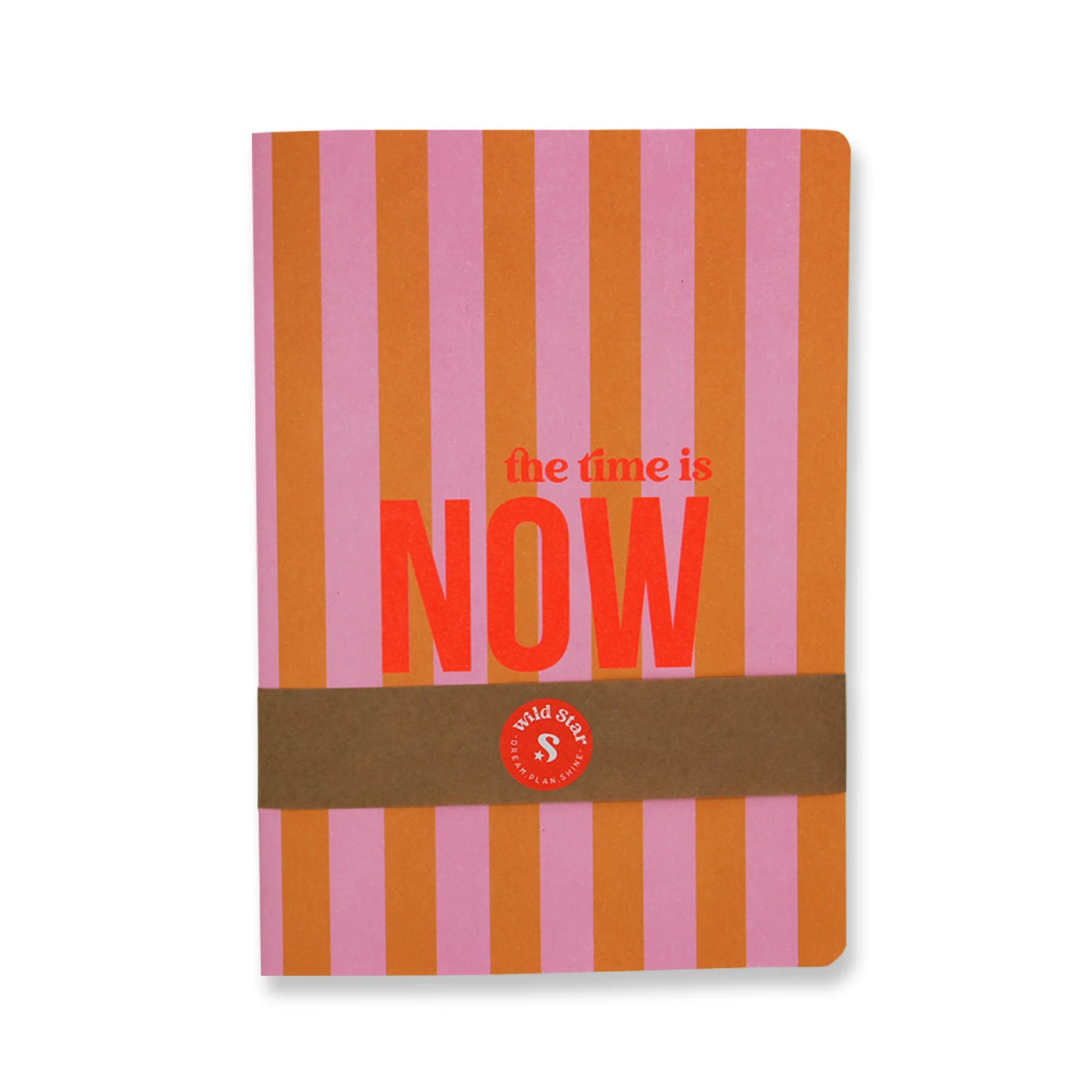 Notizbuch A5 "The Time Is Now"